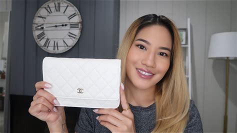 Chanel wallet on chain unboxing